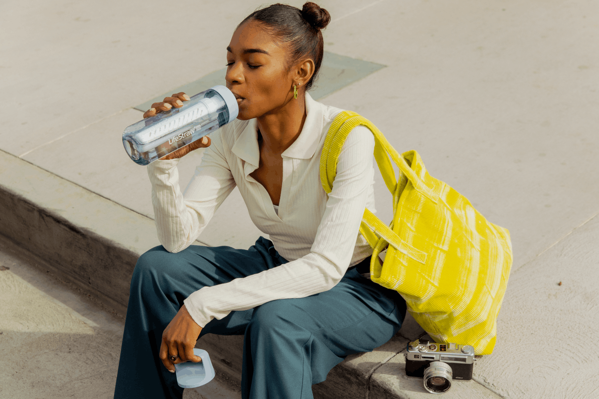 LifeStraw Go 2.0 Nordic Noir v akci